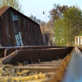 železniční most na šantovce